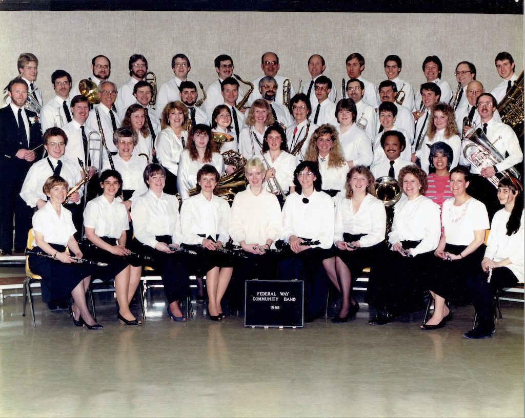 Federal Way Community Band. 1988
